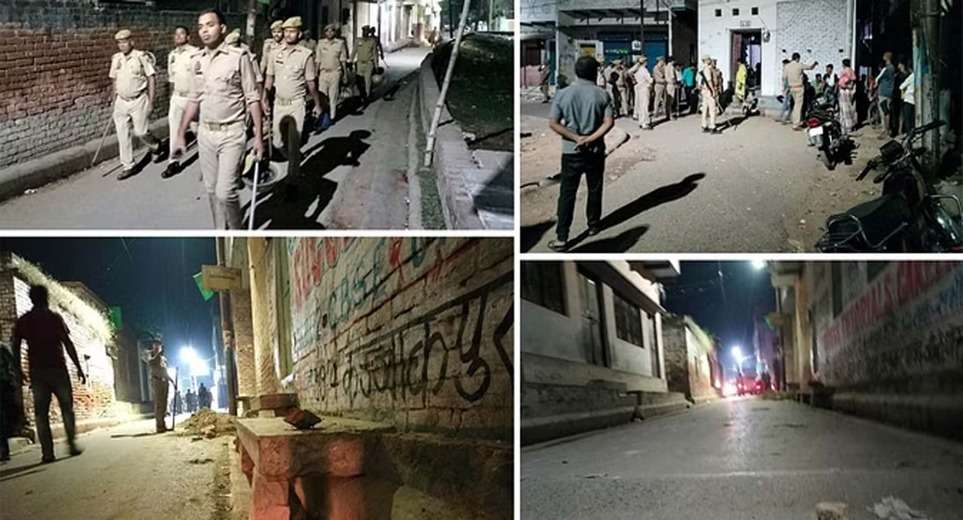 Varanasi News: Stone pelting after fight over momos, police lathicharged
