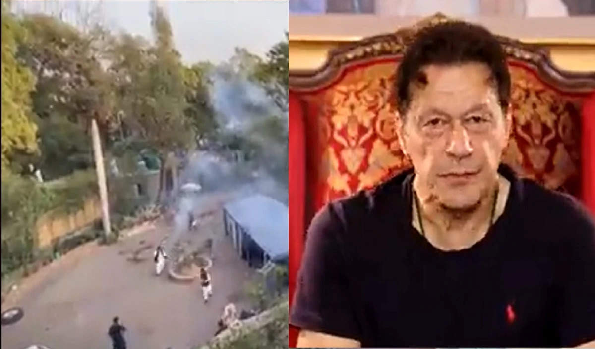 Mission Imran Arrest: Fired tear gas shells, Imran Khan appeals to supporters - keep fighting